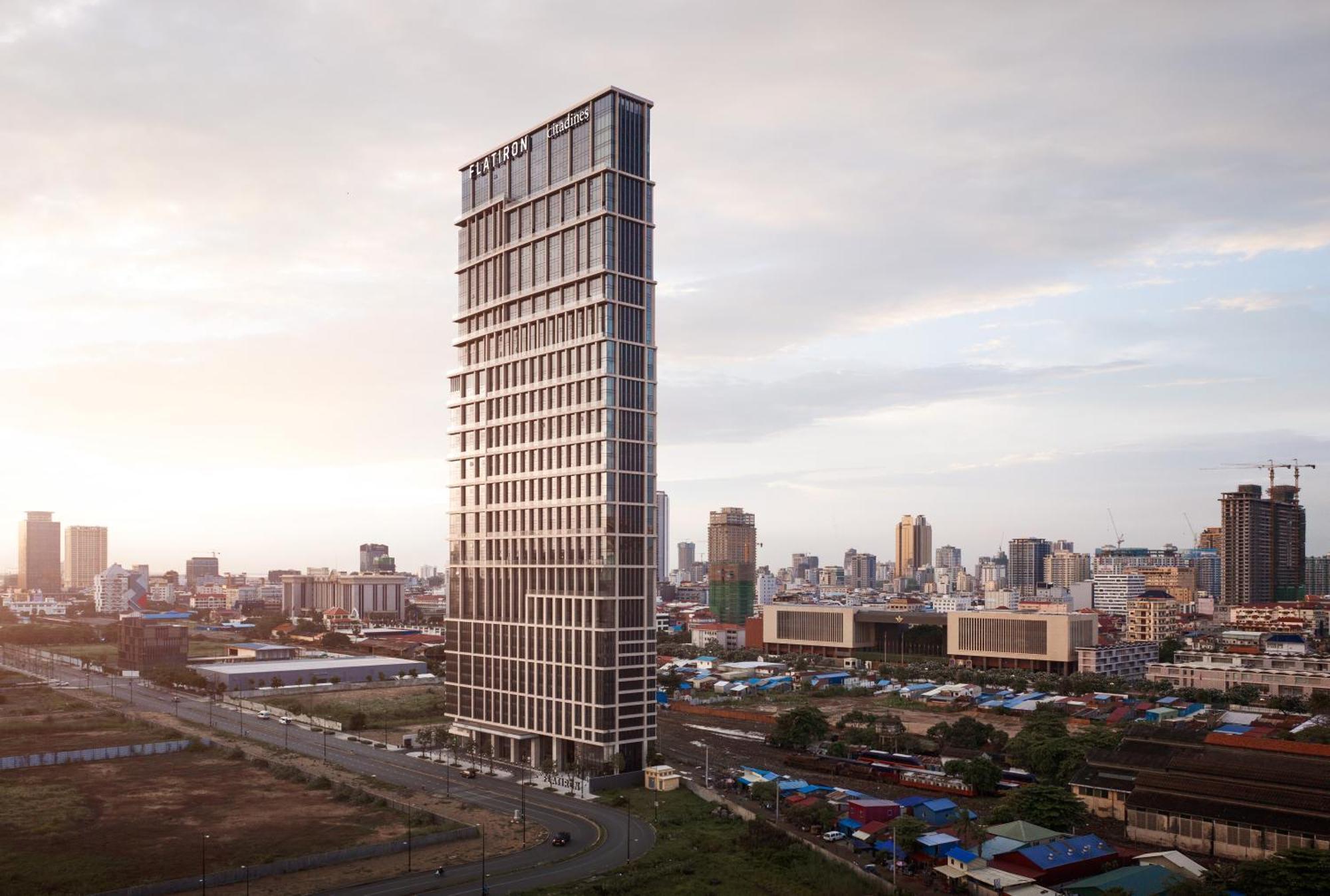 Citadines Flatiron Phnom Penh Hotell Exteriör bild